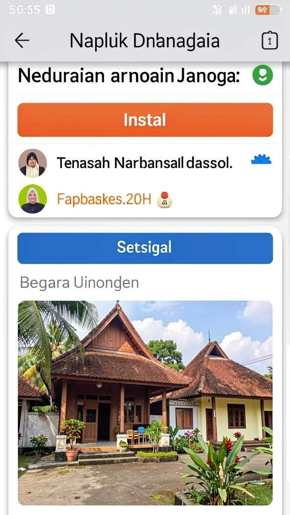 Tangkapan layar menampilkan karakter utama dalam aksi penuh semangat.