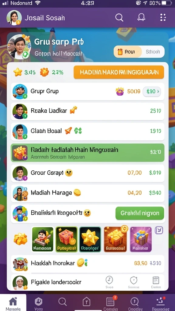 Kesempatan menang yang menarik dengan berbagai bonus.