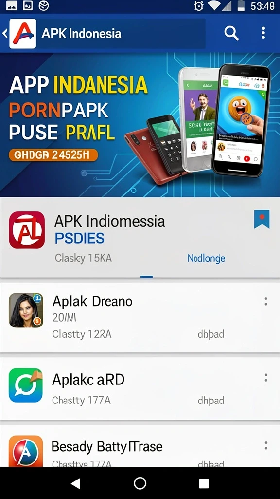 Tampilan awal yang menarik dan penuh warna.