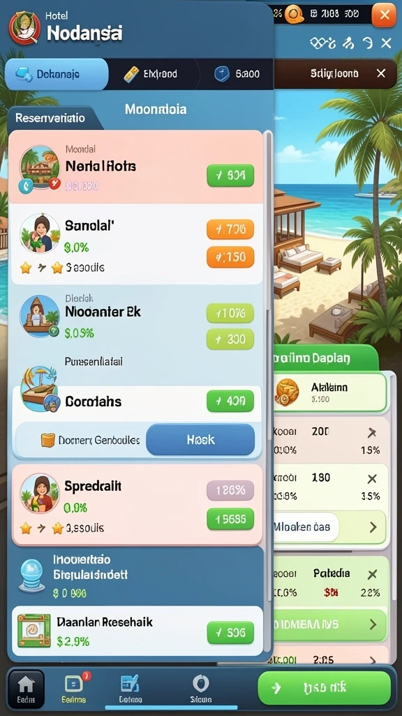 Screenshot menampilkan aksi seru dalam permainan.