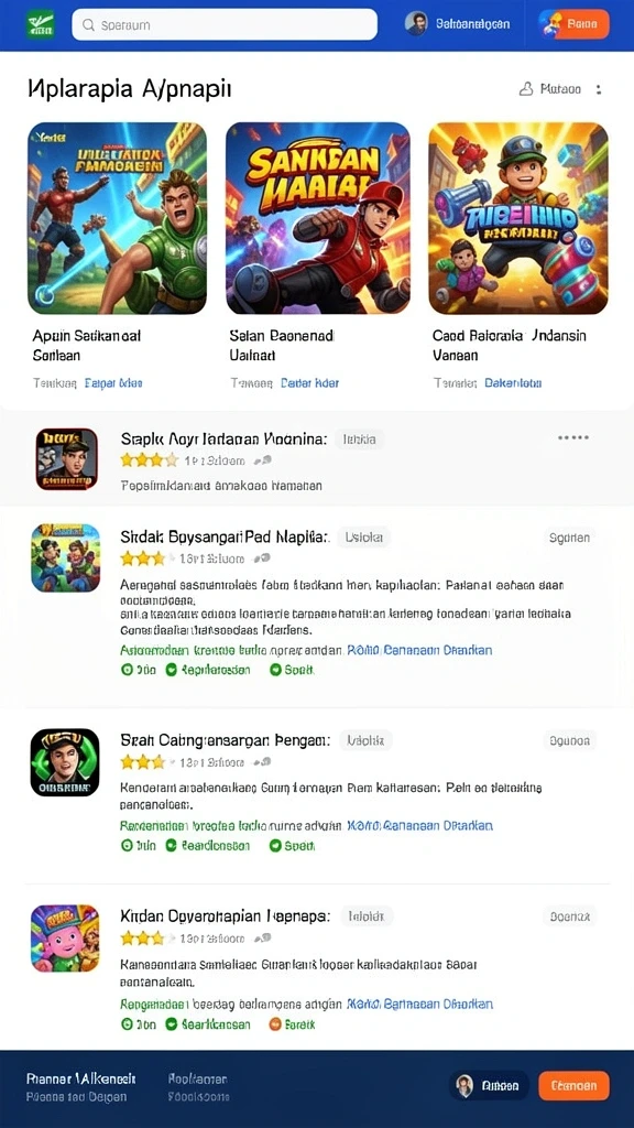 Mode multiplayer yang seru dan kompetitif.