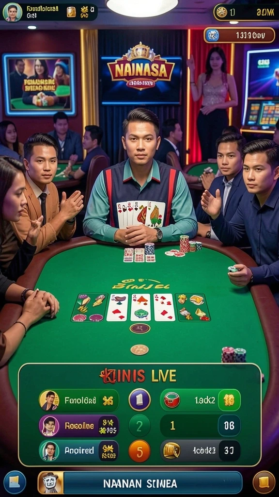 Kompetisi antar pemain yang penuh tantangan.
