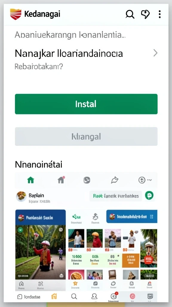 Tampilan antarmuka yang intuitif dan mudah dinavigasi.