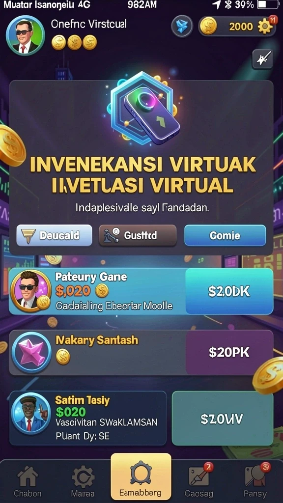 Memperlihatkan mode permainan yang beragam dan seru.
