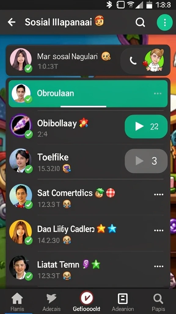 Tampilan antarmuka yang menarik dan intuitif.