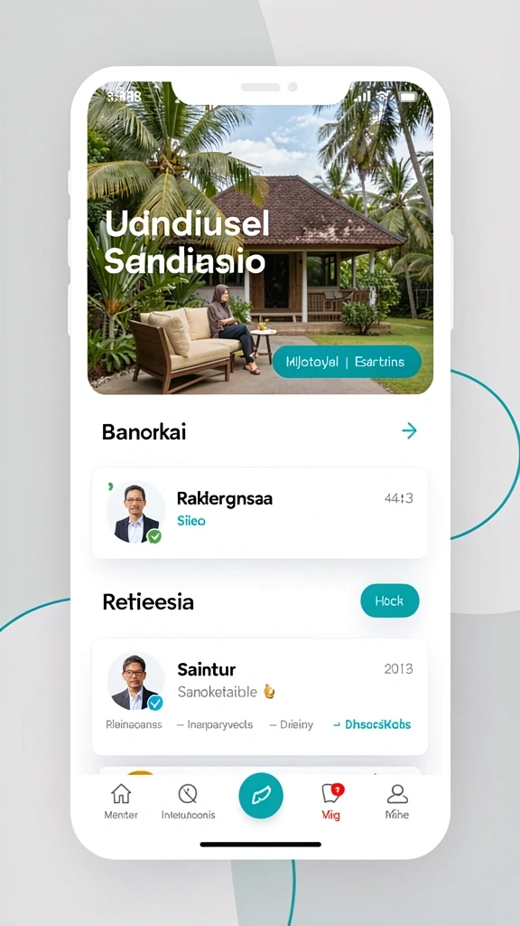 Tampilan karakter dengan desain yang menarik.