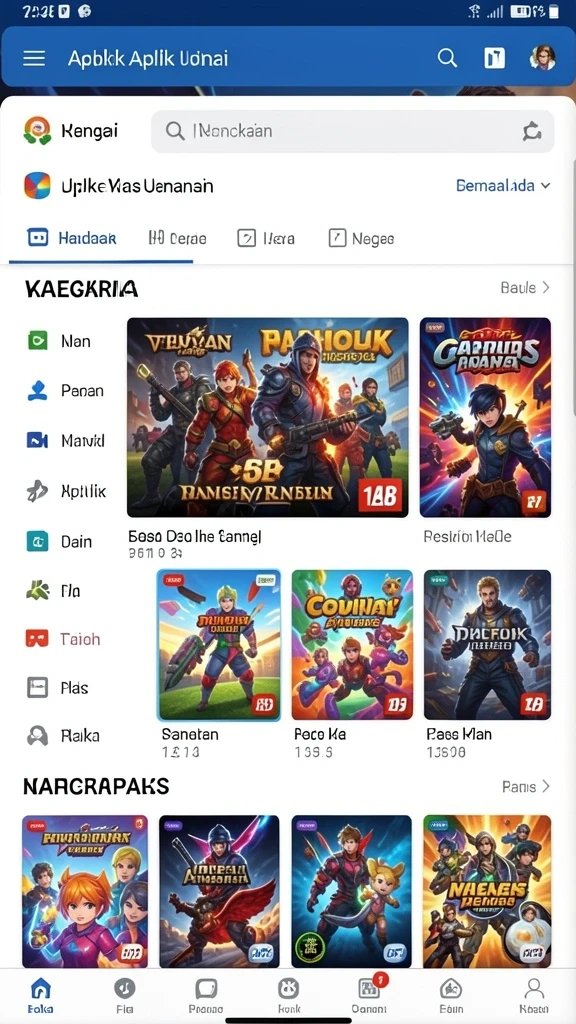 Karakter-karakter yang beragam dan unik.