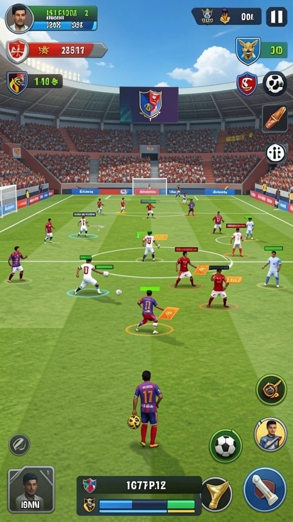 Gambar menunjukkan lingkungan yang indah di dunia INTERWIN.