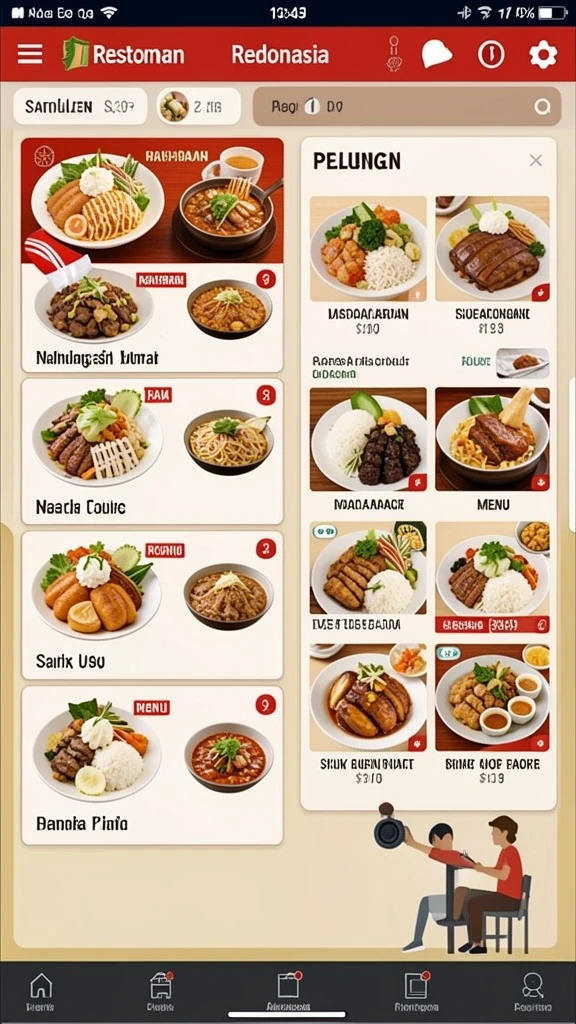 Antarmuka JUALTOTO yang intuitif dan menarik.