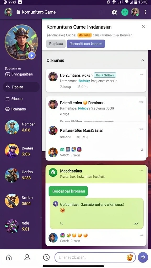 Karakter yang unik dan menarik untuk dimainkan.