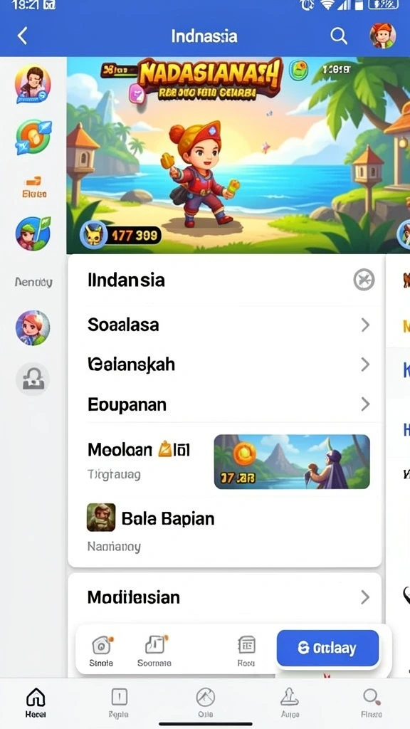 Screenshot menampilkan karakter utama dalam misi.