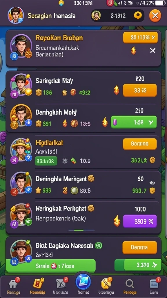 Tangkapan layar menampilkan grafis permainan yang memukau.