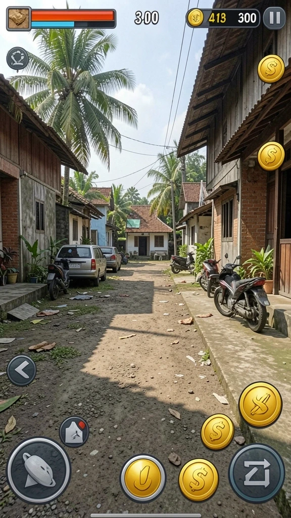 Tampilan antarmuka aplikasi yang bersih dan modern.