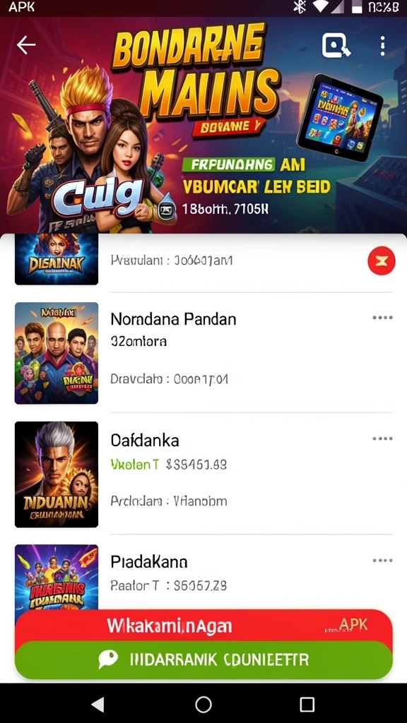 Tangkapan layar menunjukkan aksi seru dalam permainan.