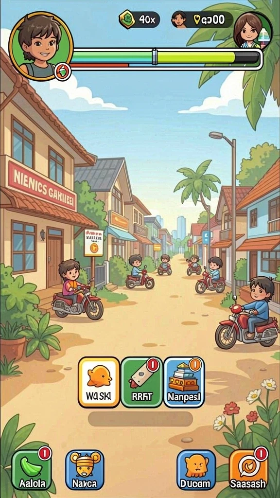 Tampilan antarmuka yang menarik dan ramah pengguna.