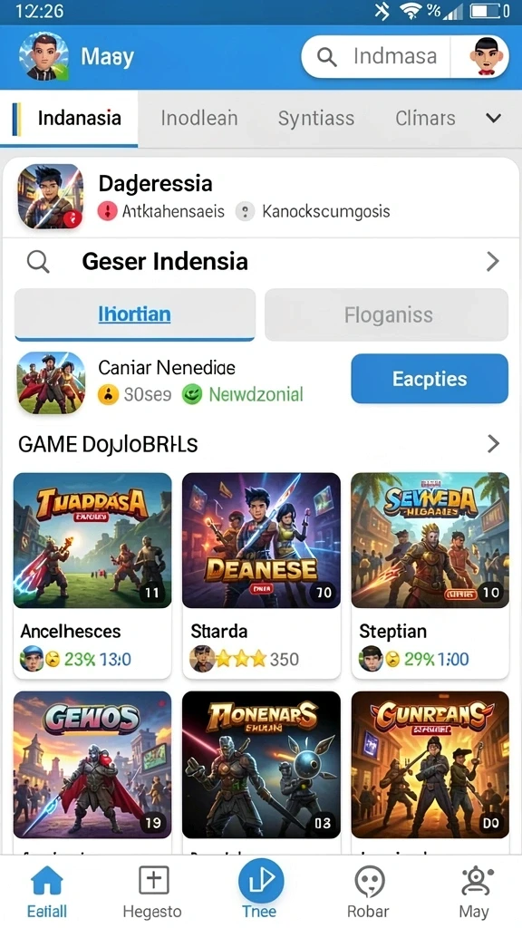Screenshot menunjukkan tampilan grafis permainan yang memikat.
