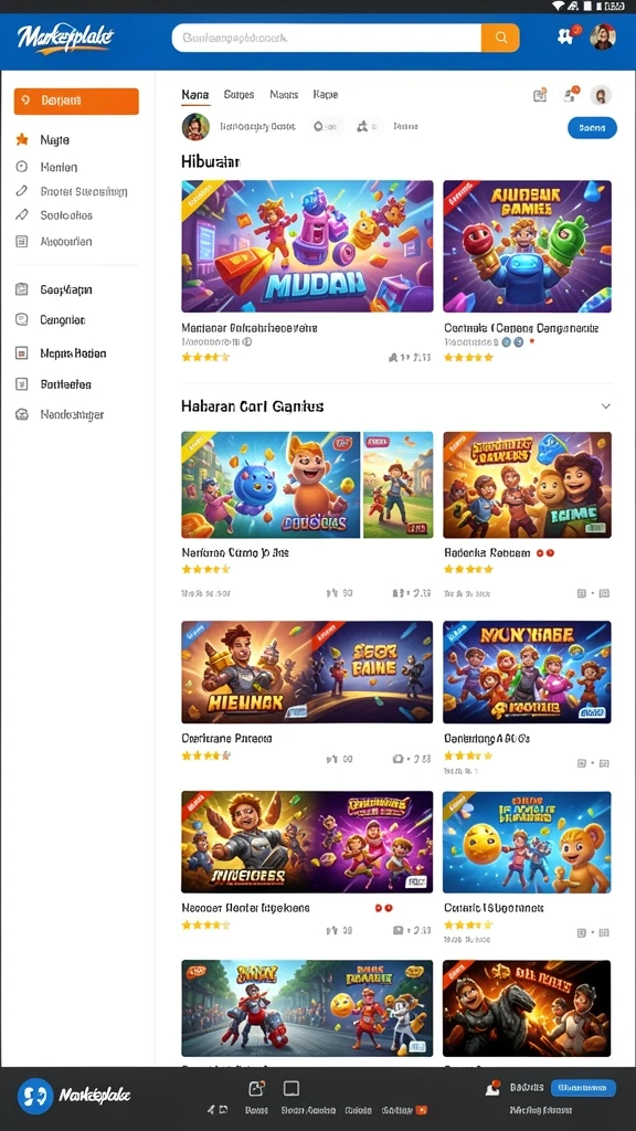 Beragam mode permainan yang menghibur dan menantang.