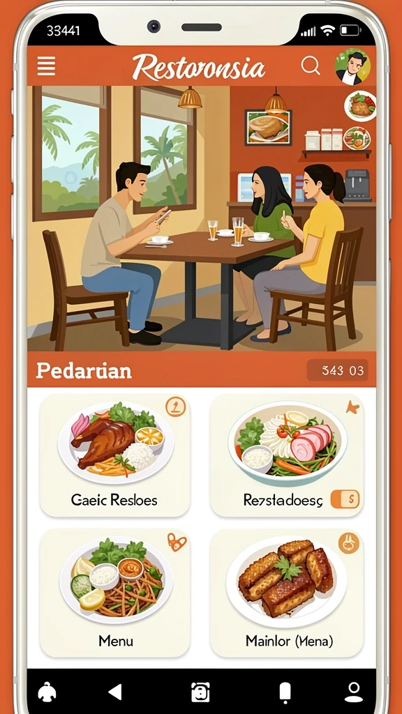 Karakter dengan desain unik dan menarik.