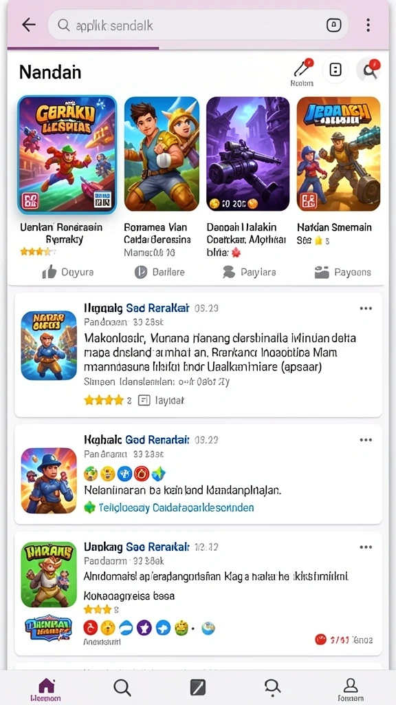 Fitur bonus menarik di setiap permainan.