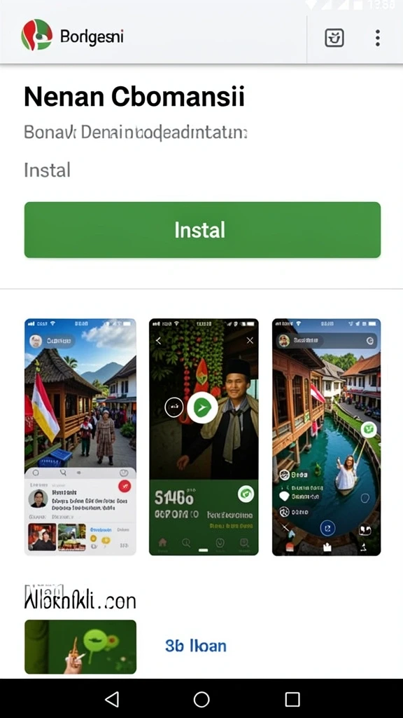 Tampilan antarmuka yang ramah pengguna.