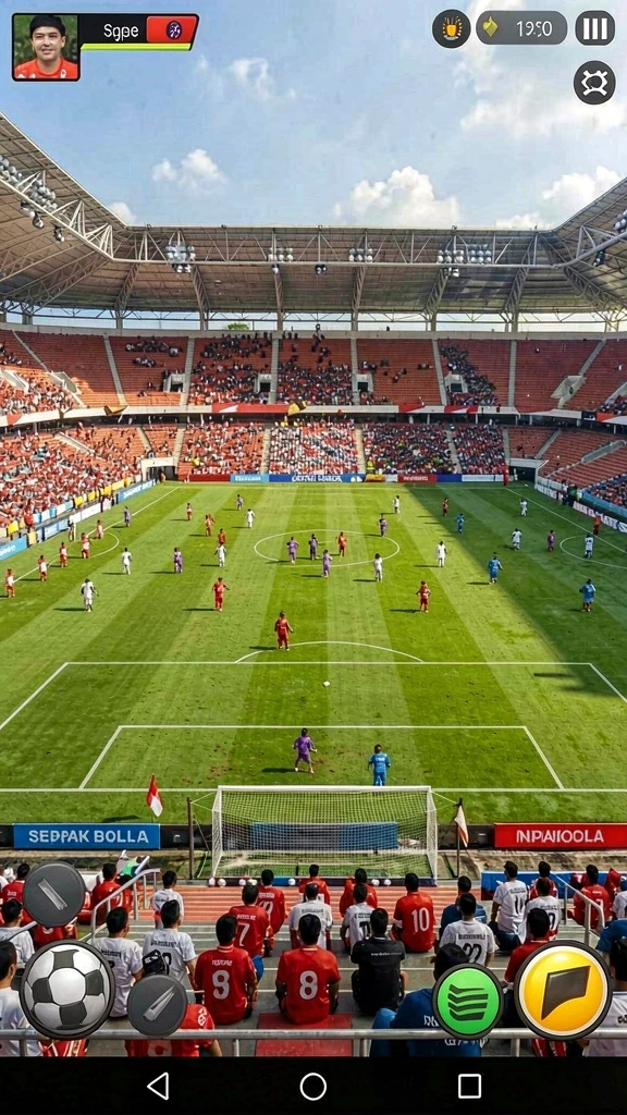 Gameplay seru dengan tantangan menarik di setiap level.