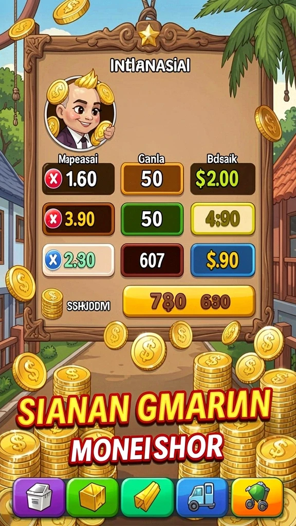 Tampilan menu utama yang menarik.