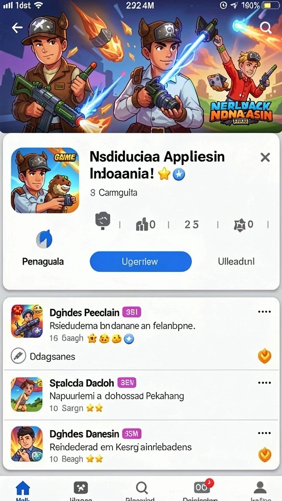 Karakter unik dengan desain yang kreatif.