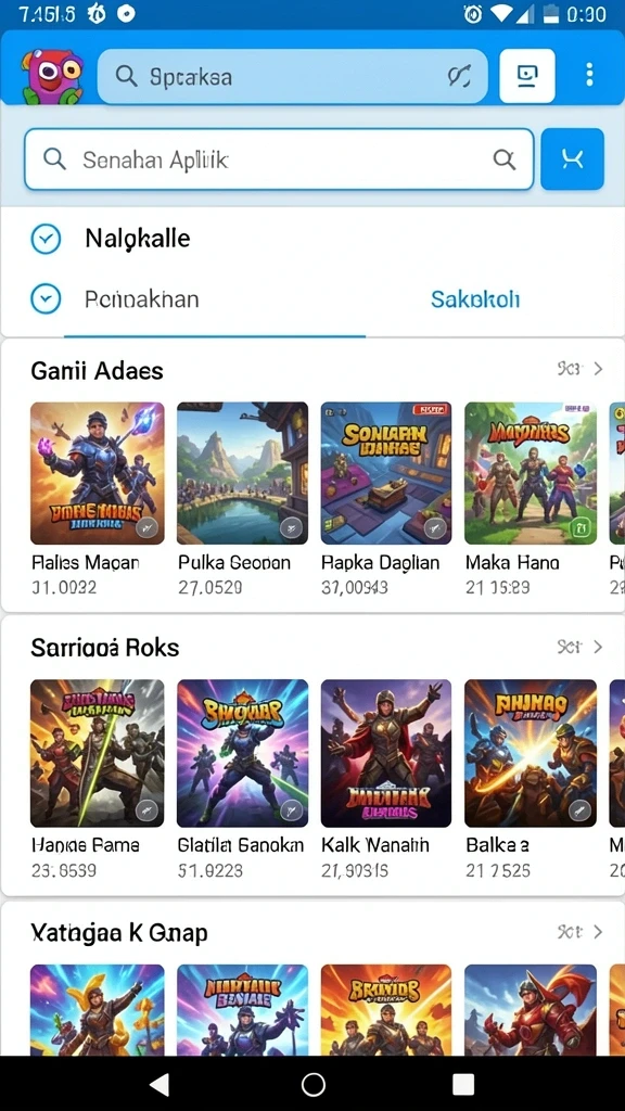 Tangkapan layar menunjukkan grafis yang memukau dari SR996.