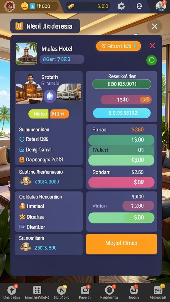 Hadiah harian yang menarik untuk semua pemain.