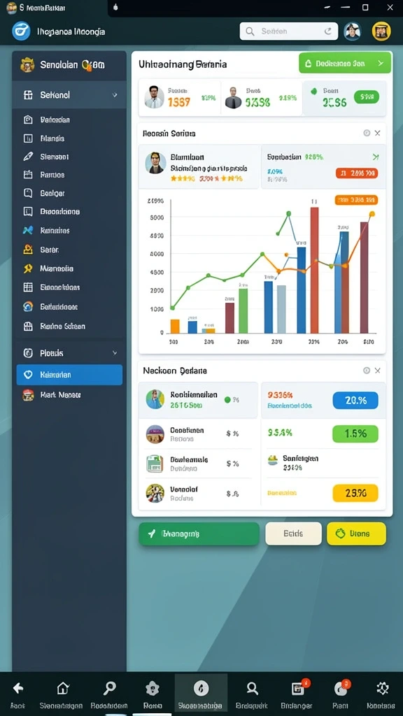 Karakter unik dan upgrade yang menarik.
