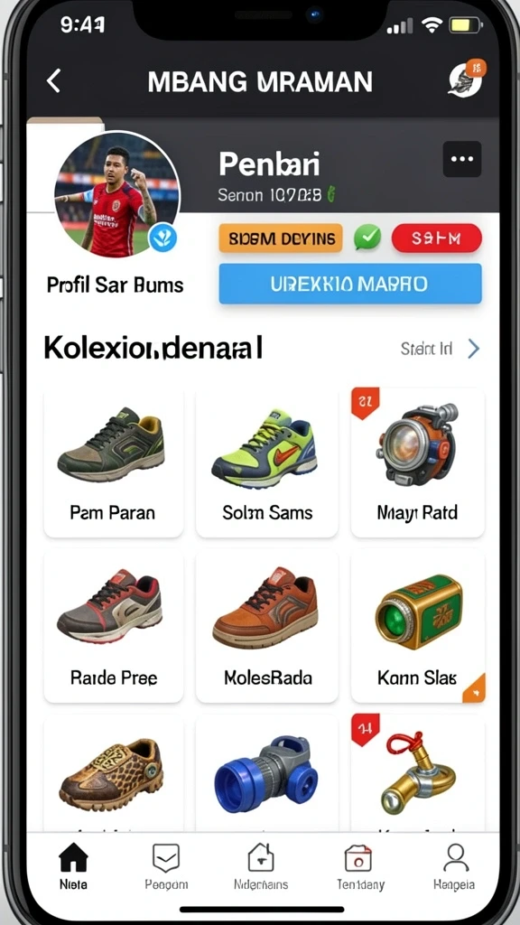 Berbagai karakter menarik untuk dipilih.