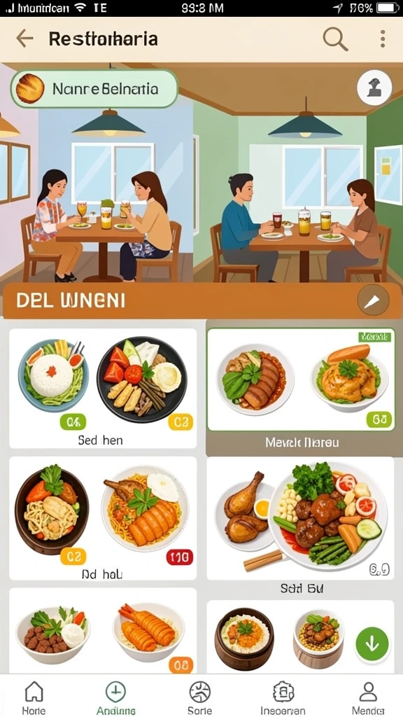 Beragam permainan judi yang tersedia untuk dipilih.