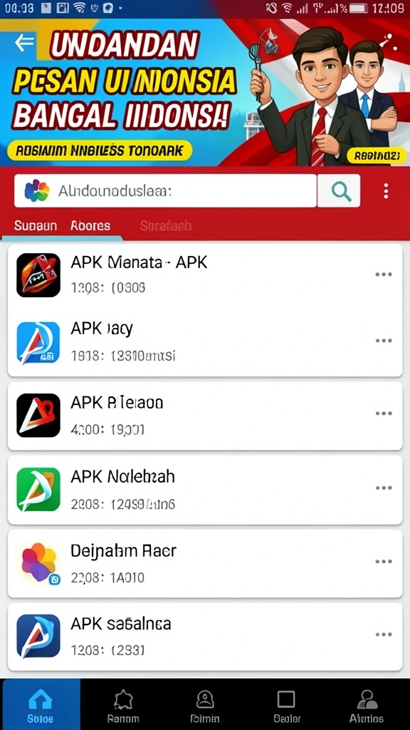 Tampilan antarmuka yang menarik dan user-friendly.
